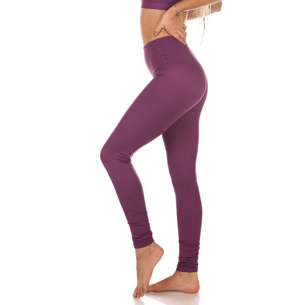 High Waist Plum Legging